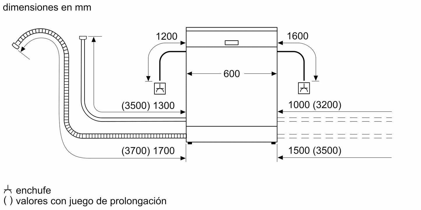 Lavavajillas Balay 12 servicios 60cm ExtraSilencio