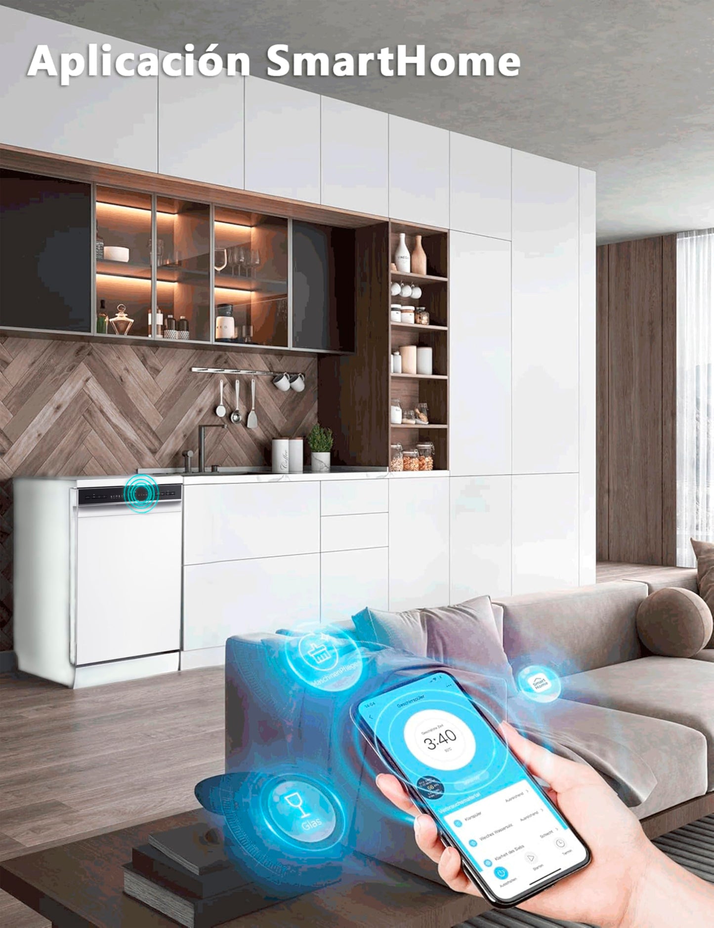 Midea Lavavajillas Compacto 45cm 10 cubiertos