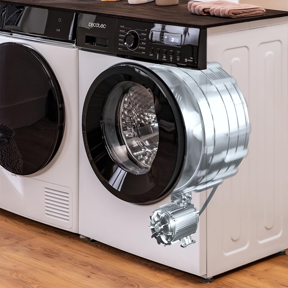 Lavadora Cecotec 6kg 1000rpm Inverter Steam Max