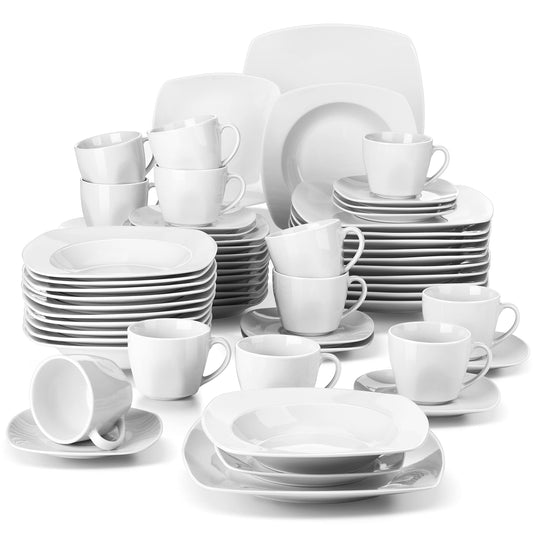 Vajilla Malacasa Julia 60 piezas Porcelana 12p