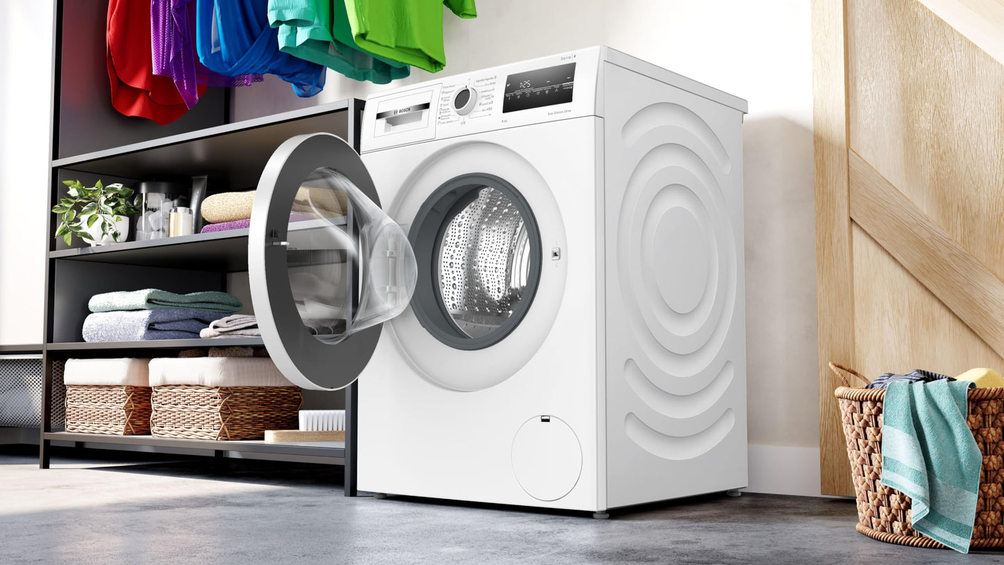 Lavadora Bosch Serie 4 8kg 1200rpm EcoSilence