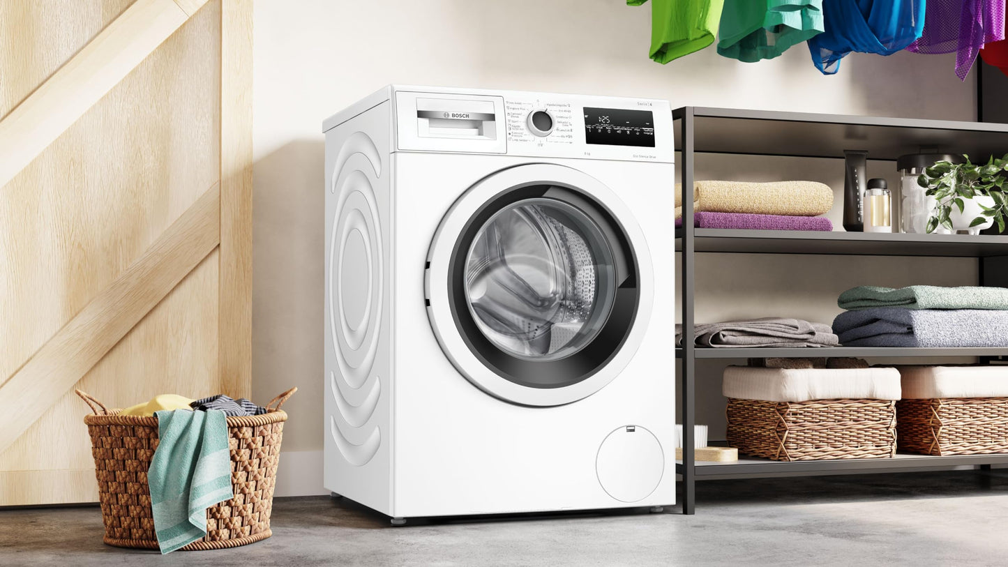 Lavadora Bosch Serie 4 8kg 1200rpm EcoSilence