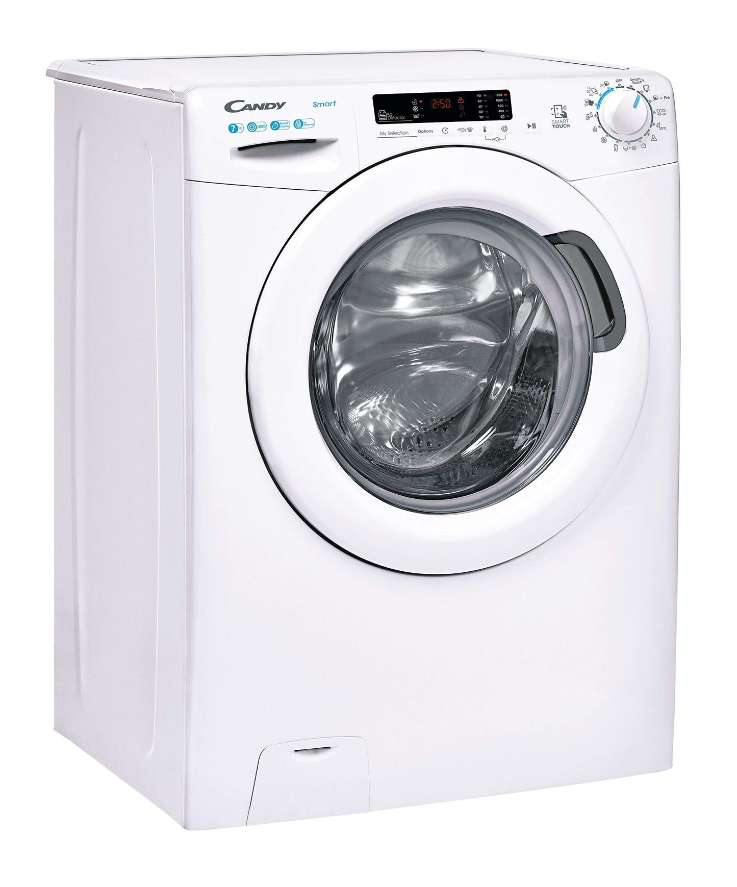 Lavadora Candy Smart 7kg 1200rpm 45cm NFC